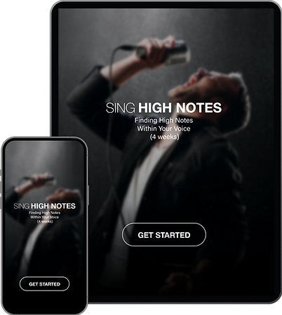 SING ,HIGH NOTES